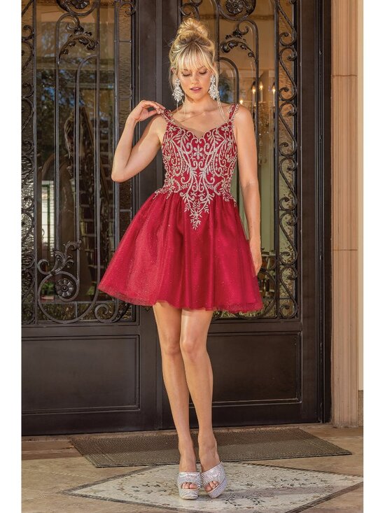 Dancing Queen Dresses & Skirts - NEW BURGUNDY Evening Gown Floor Length Formal Elegant Stunning 3295